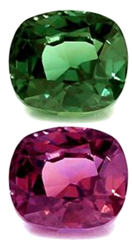 0.68 carat GREEN Cushion Alexandrite (1)