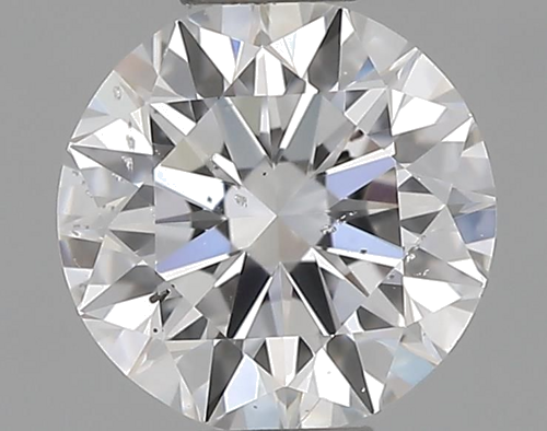 0.45 carat D-SI2 Very Good cut Natūralus Round Deimantas (1)