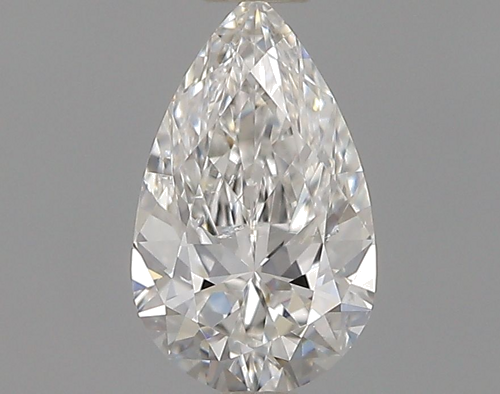 0.33 carat F-SI2 Natūralus Pear Deimantas (1)