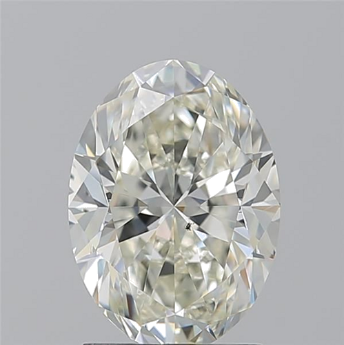 2.01 carat J-SI1 Natūralus Oval Deimantas (1)