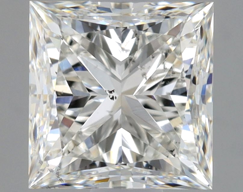 1.0 carat I-SI2 Natūralus Princess Deimantas (1)