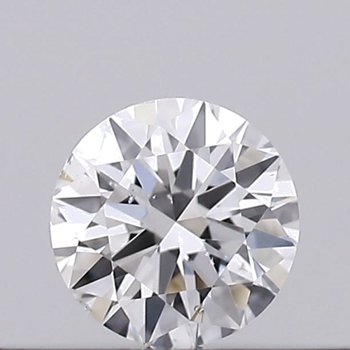 0.16 carat D-SI1 Excellent cut Natūralus Round Deimantas (1)