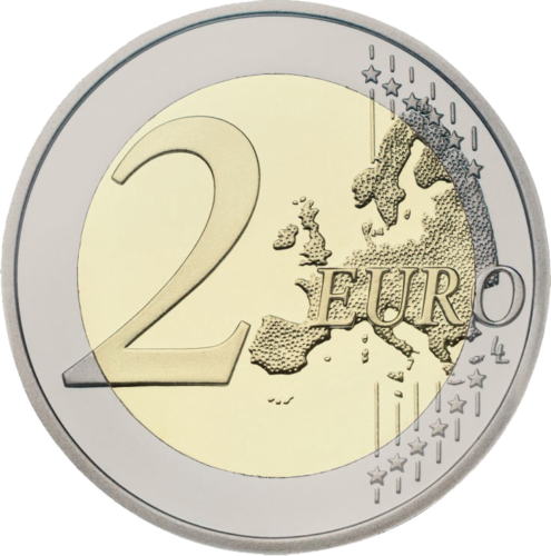 2018 Lithuania Song Festival 2 euro coin (colored) (2)
