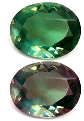 0.46 carat GREEN Oval Alexandrite (1)