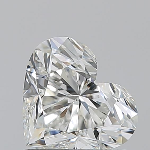 1.01 carat H-VS2 Natūralus Heart Deimantas (1)