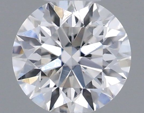 0.21 carat E-VVS2 Very Good cut Natūralus Round Deimantas (1)