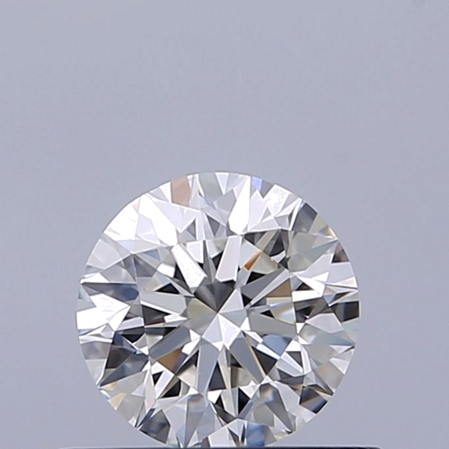 0.5 carat F-VVS1 Excellent cut Natūralus Round Deimantas (1)