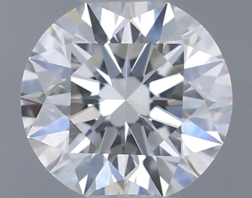 0.48 carat F-VVS2 Excellent cut Natūralus Round Deimantas (1)