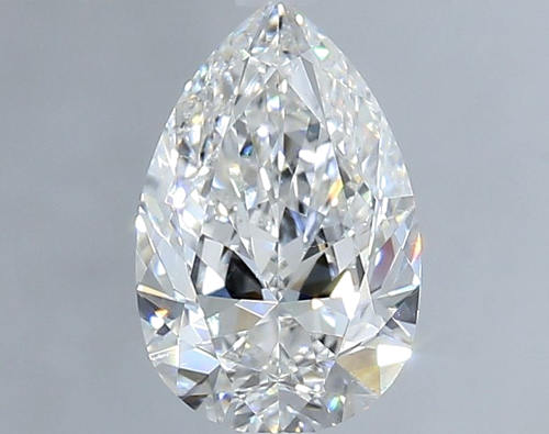 1.5 carat F-SI1 Natūralus Pear Deimantas (1)