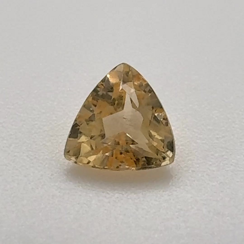 0.63 carat YELLOW Trilliant Topaz (1)