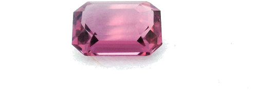 1.34 carat PINK STEP cut Octagonal Garnet (1)