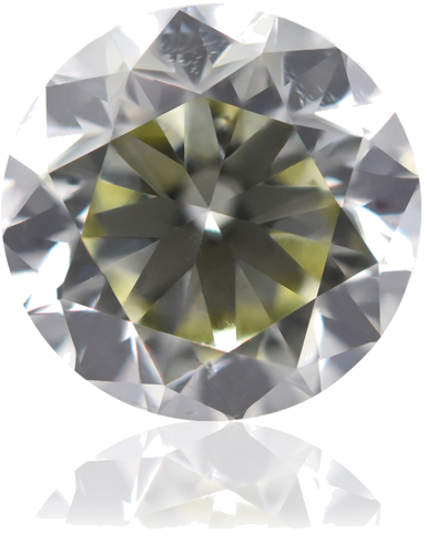 1.38 carat Fancy Brown Greenish Yellow-SI2 GD cut Natūralus Round Deimantas (1)