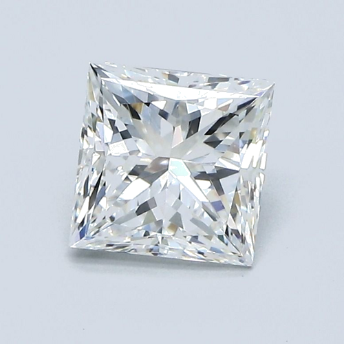 1.51 carat G-VVS2 Natūralus Princess Deimantas (1)