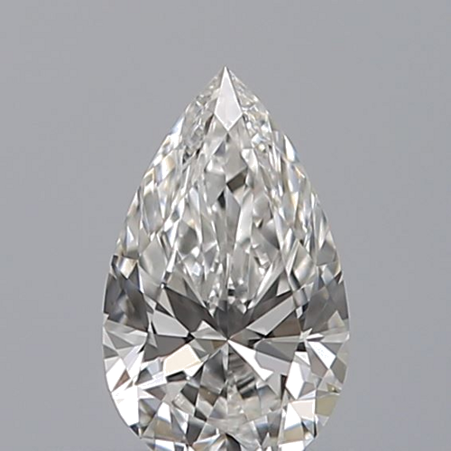 0.25 carat E-VVS1 Natūralus Pear Deimantas (1)