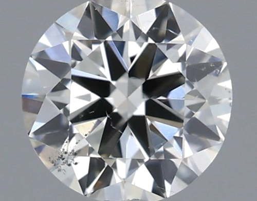 0.45 carat J-SI1 Very Good cut Natūralus Round Deimantas (1)