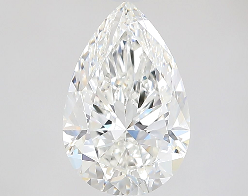 2.0 carat G-VS2 Natūralus Pear Deimantas (1)