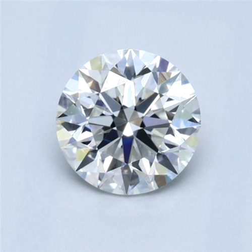 0.45 carat H-VVS1 Excellent cut Natūralus Round Deimantas (1)