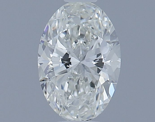 0.5 carat I-SI2 Natūralus Oval Deimantas (1)