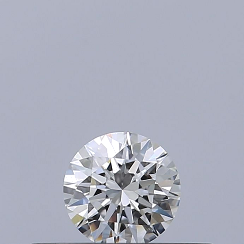 0.19 carat F-VVS2 Excellent cut Natūralus Round Deimantas (1)