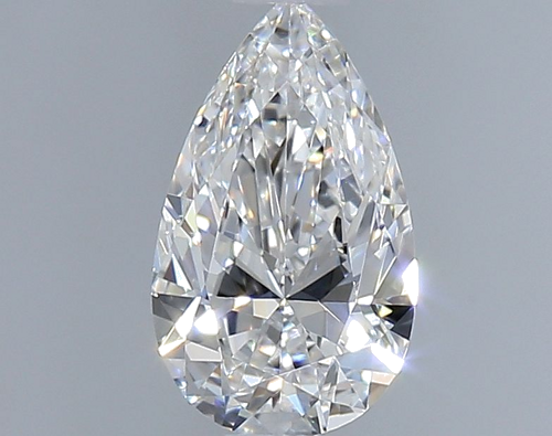 0.39 carat E-VS2 Natūralus Pear Deimantas (1)