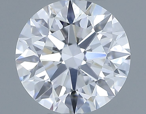 0.53 carat D-VVS2 Excellent cut Natūralus Round Deimantas (1)