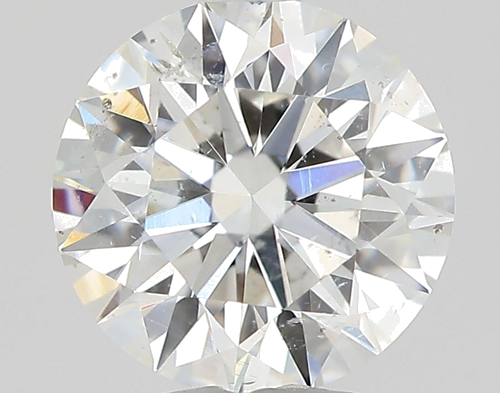 0.54 carat G-SI2 Excellent cut Natūralus Round Deimantas (1)