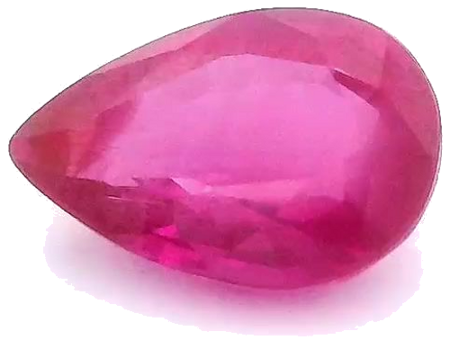 0.44 carat RED Pear Rubinas (1)