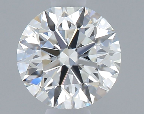 0.51 carat F-VVS1 Excellent cut Natūralus Round Deimantas (1)