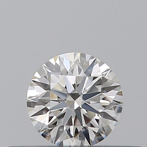 0.19 carat G-VVS1 Excellent cut Natūralus Round Deimantas (1)