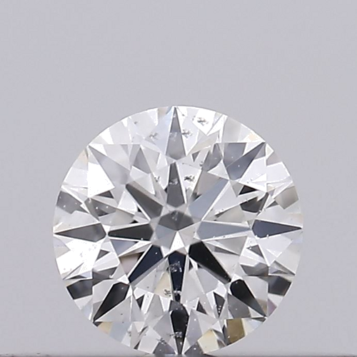 0.18 carat F-SI2 Excellent cut Natūralus Round Deimantas (1)