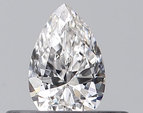 0.24 carat E-VS1 Natūralus Pear Deimantas (1)