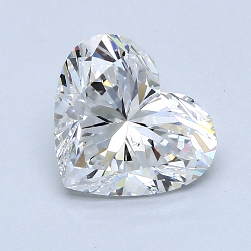2.01 carat E-VS2 Natūralus Heart Deimantas (1)