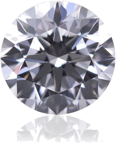 0.6 carat Faint Orangey Pink-VS1 GD cut Natūralus Round Deimantas (1)