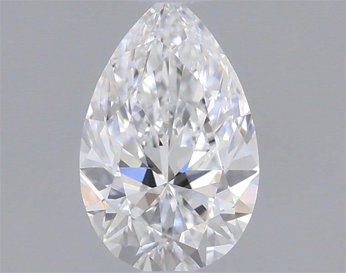 0.3 carat E-VS1 Natūralus Pear Deimantas (1)