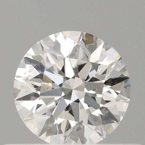 0.46 carat I-SI2 Very Good cut Natūralus Round Deimantas (1)