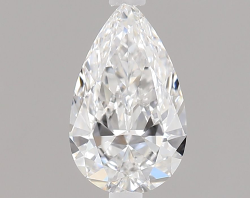 0.5 carat D-VS1 Natūralus Pear Deimantas (1)