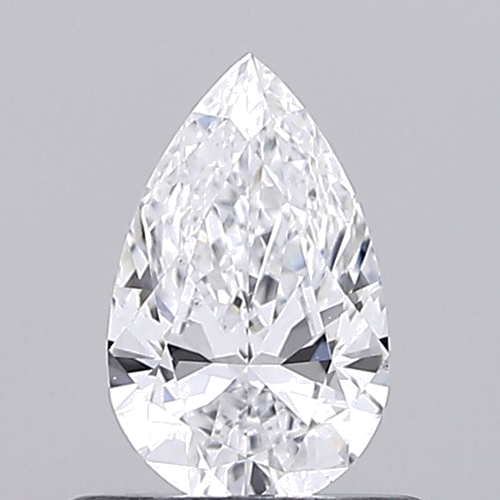 0.52 carat D-VS2 Natūralus Pear Deimantas (1)