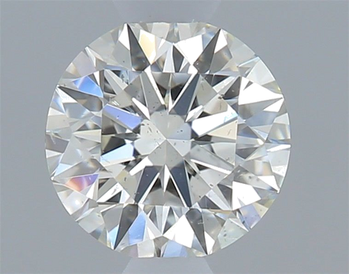 0.43 carat K-SI2 Excellent cut Natūralus Round Deimantas (1)