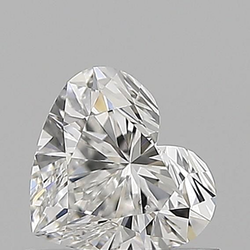 0.57 carat E-SI1 Natūralus Heart Deimantas (1)