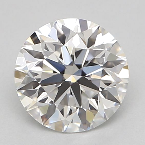 0.52 carat F-VVS1 Excellent cut Natūralus Round Deimantas (1)