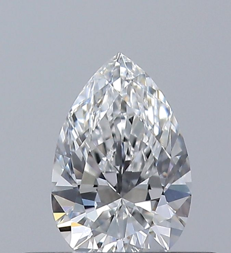 0.3 carat F-VVS2 Natūralus Pear Deimantas (1)