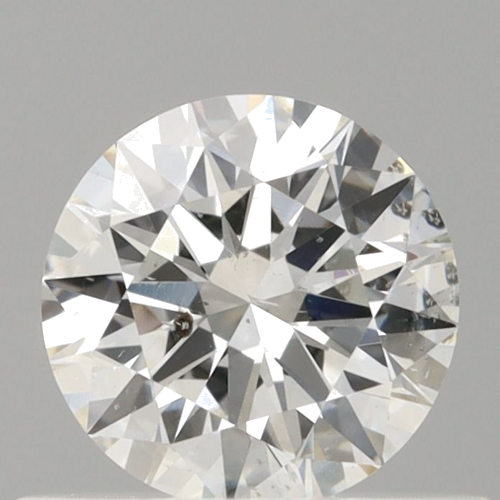 0.51 carat G-SI2 Excellent cut Natūralus Round Deimantas (1)