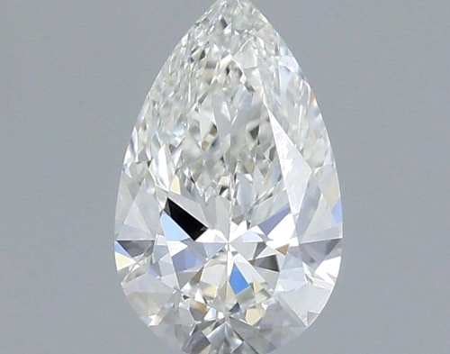0.32 carat G-VVS1 Natūralus Pear Deimantas (1)