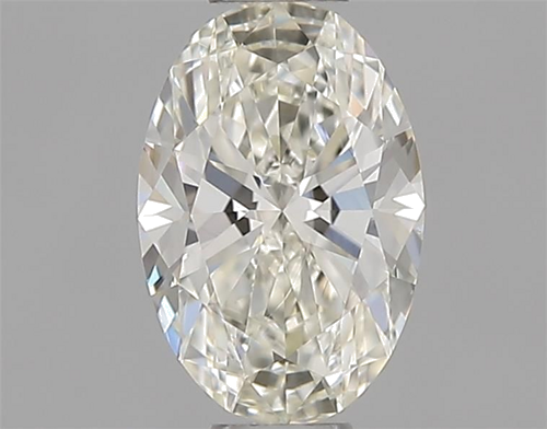 0.45 carat K-VVS1 Natūralus Oval Deimantas (1)