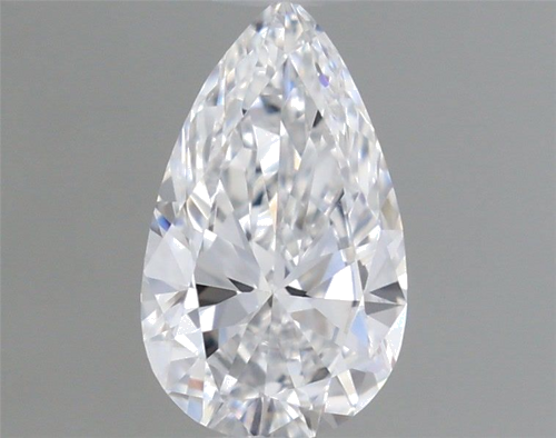 0.47 carat D-VVS1 Natūralus Pear Deimantas (1)