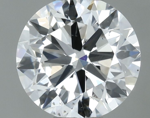 0.5 carat G-SI1 GD cut Natūralus Round Deimantas (1)