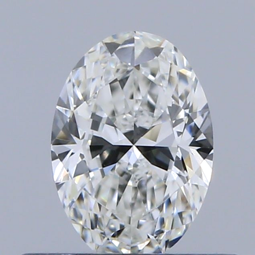 0.41 carat G-VVS1 Natūralus Oval Deimantas (1)
