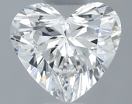 0.5 carat G-SI1 Natūralus Heart Deimantas (1)