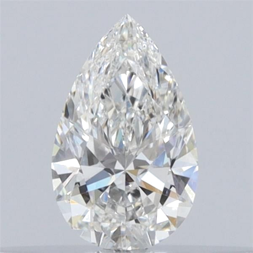 0.33 carat G-IF Natūralus Pear Deimantas (1)