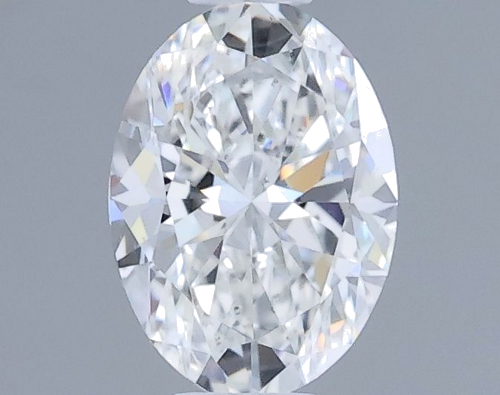 0.4 carat F-SI1 Natūralus Oval Deimantas (1)
